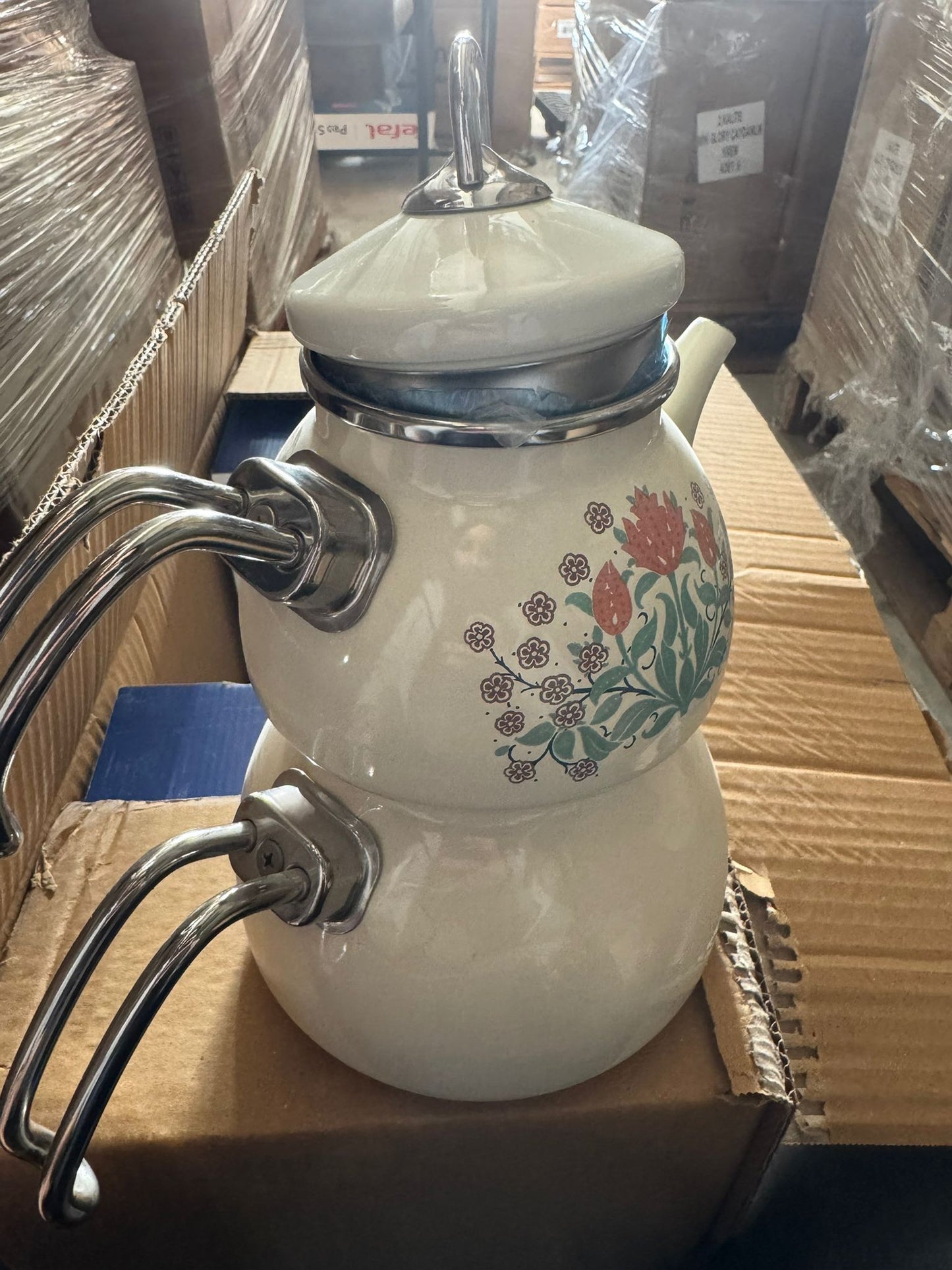 Mini caydanlik ekru - OUTLET