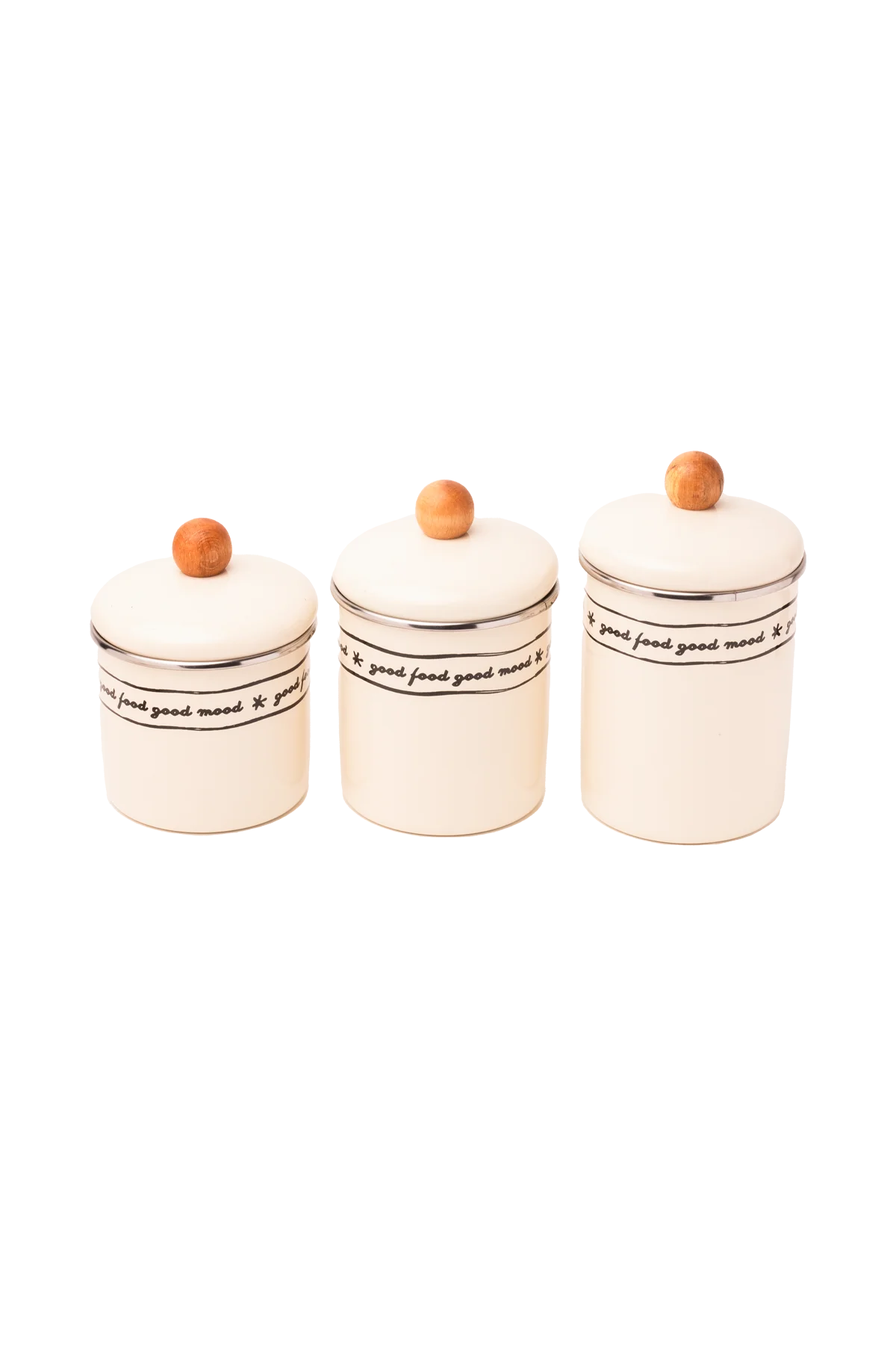 Mood Emaye Kavanoz/Baharatlık Seti