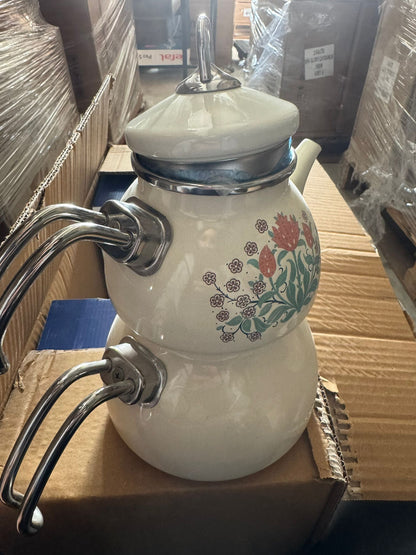 Mini caydanlik ekru - OUTLET