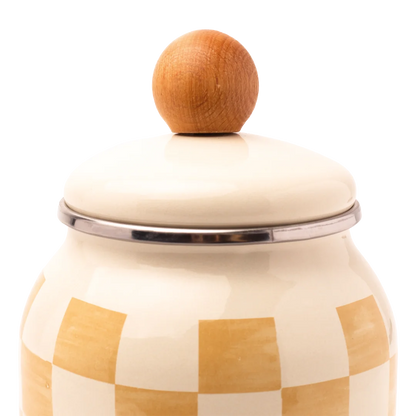 Beige Emaye Baharatlık/Kavanoz