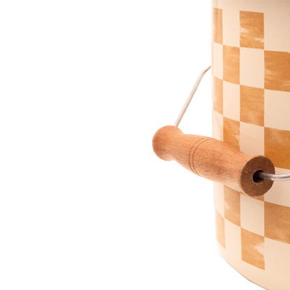 Beige Emaye Bakraç 22cm (5 Litre)