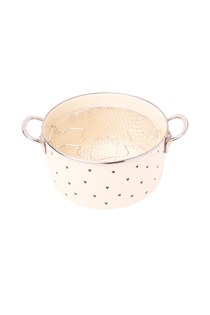 Black Cupid Emaye Fritöz/Kızartma Tenceresi