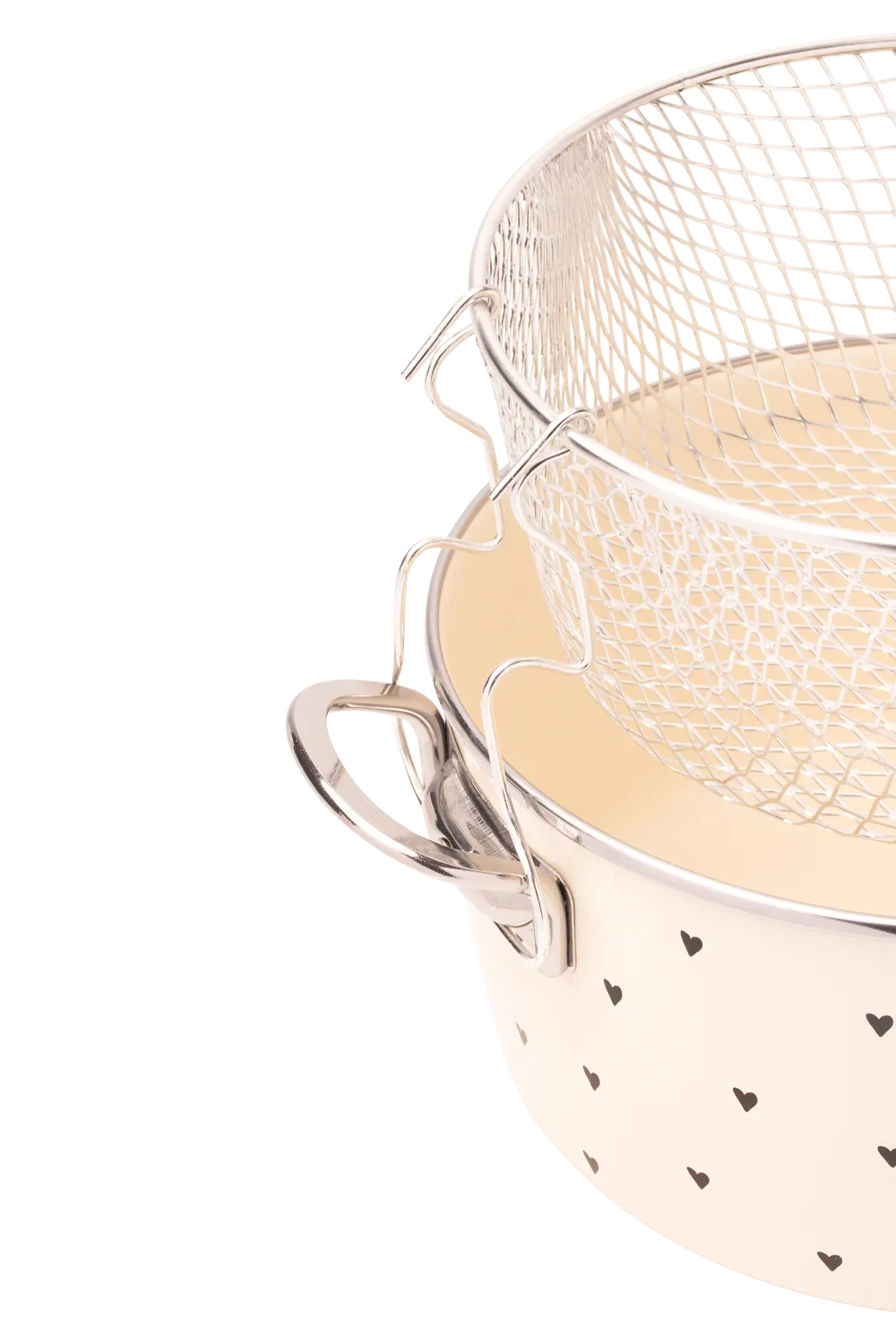 Black Cupid Emaye Fritöz/Kızartma Tenceresi