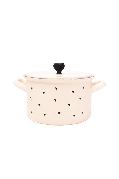 Black Cupid Emaye 20cm Tencere- 3 Litre