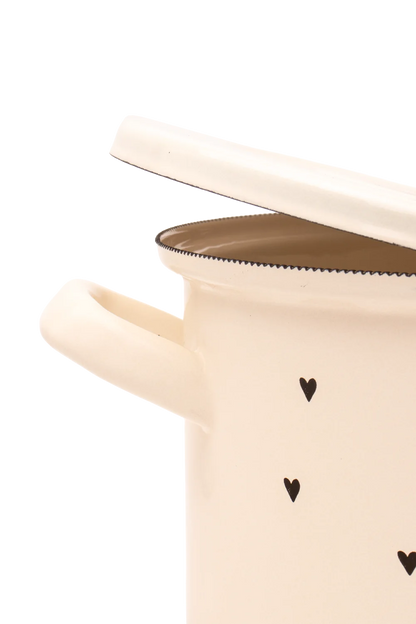 Black Cupid Emaye 20cm Tencere- 3 Litre