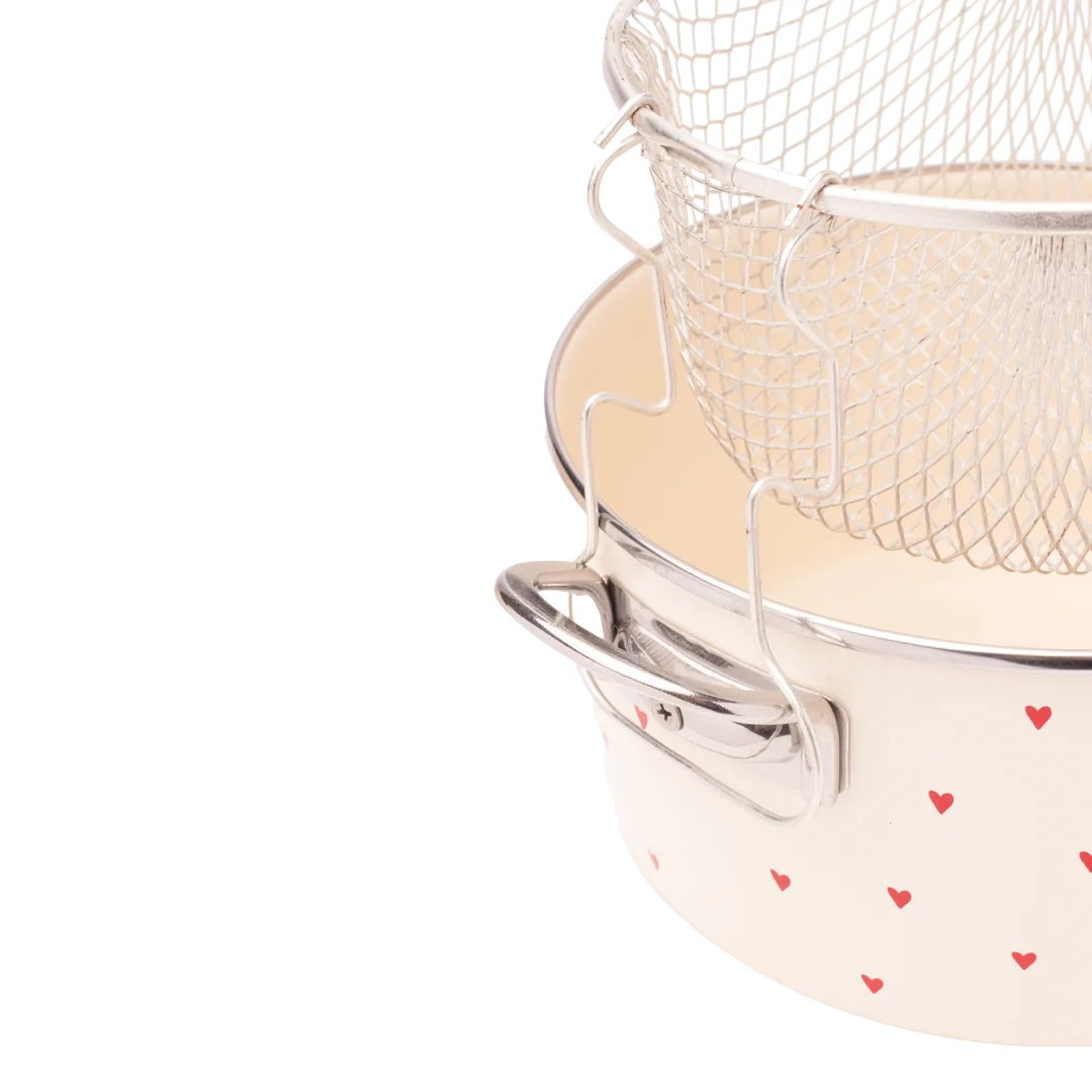 Cupid Emaye Fritöz/Kızartma Tenceresi