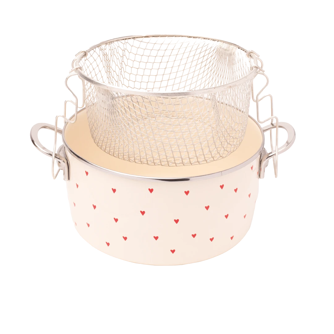 Cupid Emaye Fritöz/Kızartma Tenceresi