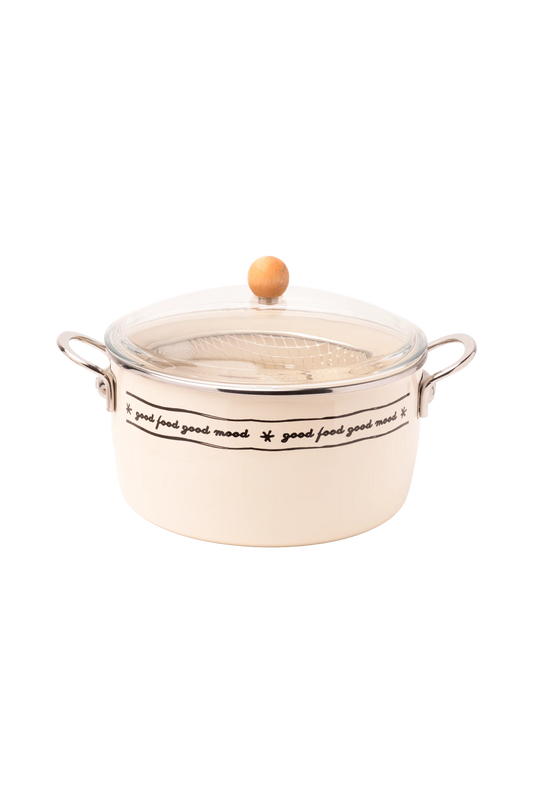 Mood Emaye Fritöz/Kızartma Tenceresi