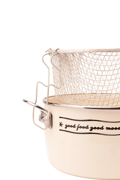 Mood Emaye Fritöz/Kızartma Tenceresi