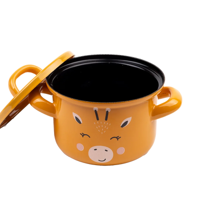 Little Giraffe Emaye 12cm Bebek Tenceresi (850 ml)