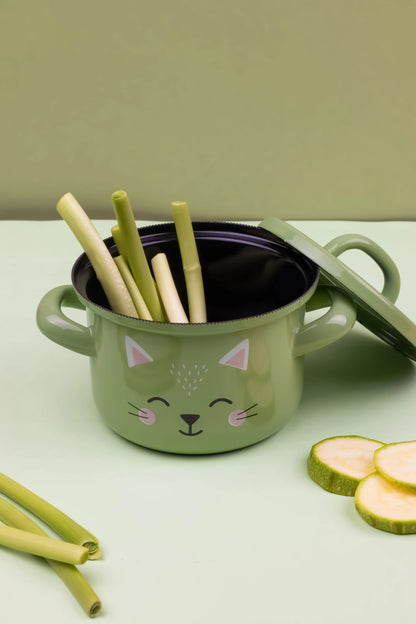 Little Cat Emaye 12cm Bebek Tenceresi (850 ml)