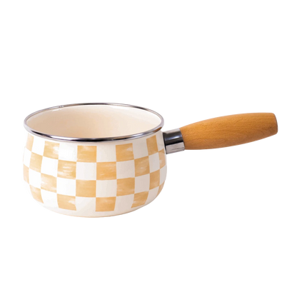 Beige Emaye Tava 16cm (1,3 Litre)