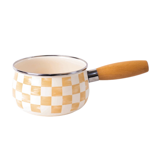 Beige Emaye Tava 16cm (1,3 Litre)